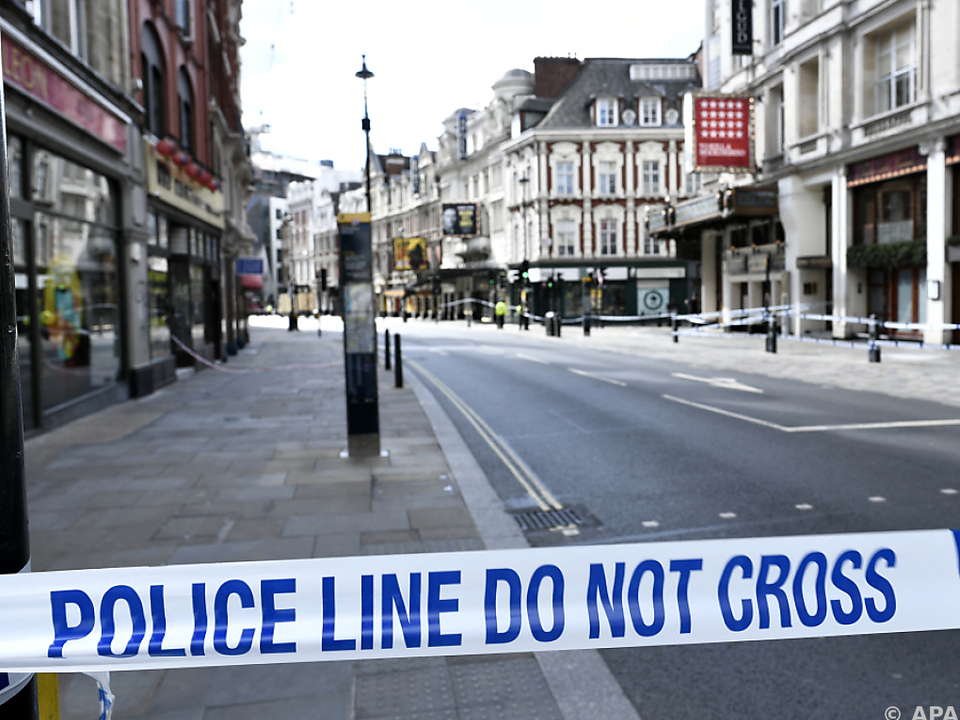 Symbolbild von Polizeieinsatz in britischer Hauptstadt