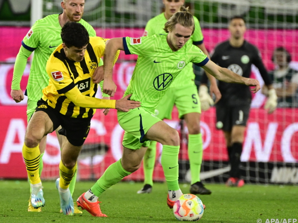 Wimmer als Assistgeber bei Wolfsburg-Sieg gegen Dortmund