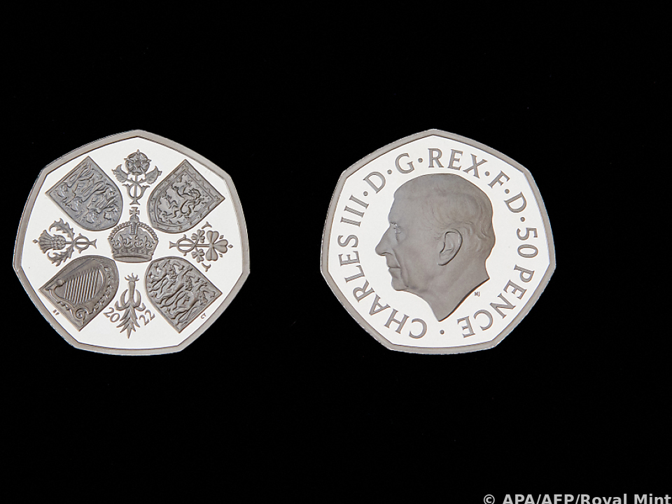 4,9 Millionen Stück der 50-Pence-Münzen kommen auf den Markt
