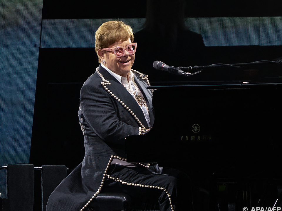 Elton John ist auf Abschiedstournee durch Europa
