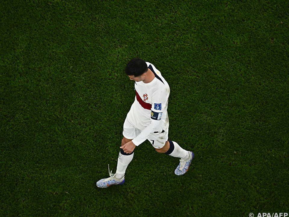 Es soll nicht Ronaldos letzter Abgang im Teamtrikot sein