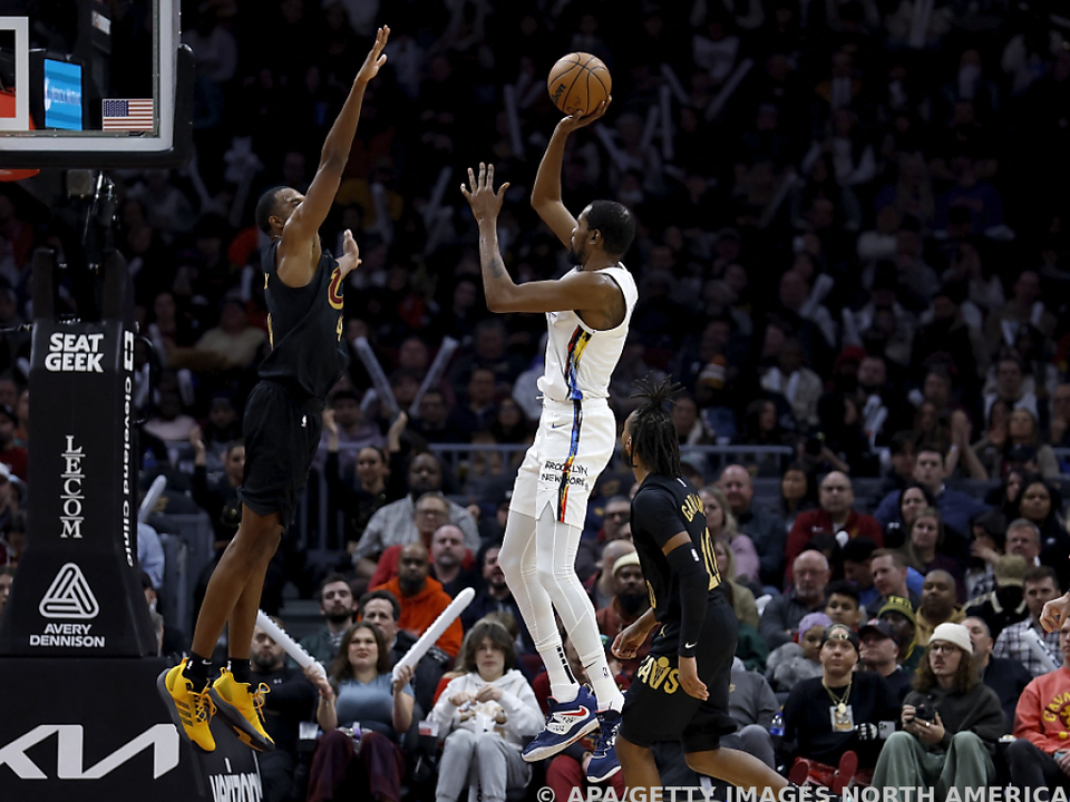 Neunter Sieg in Folge in der NBA für Brooklyn und Kevin Durant