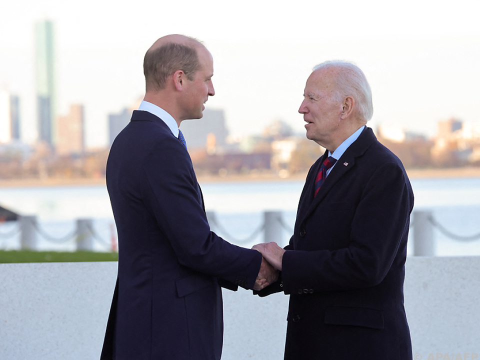 Prinz William ist derzeit zu Besuch in Boston