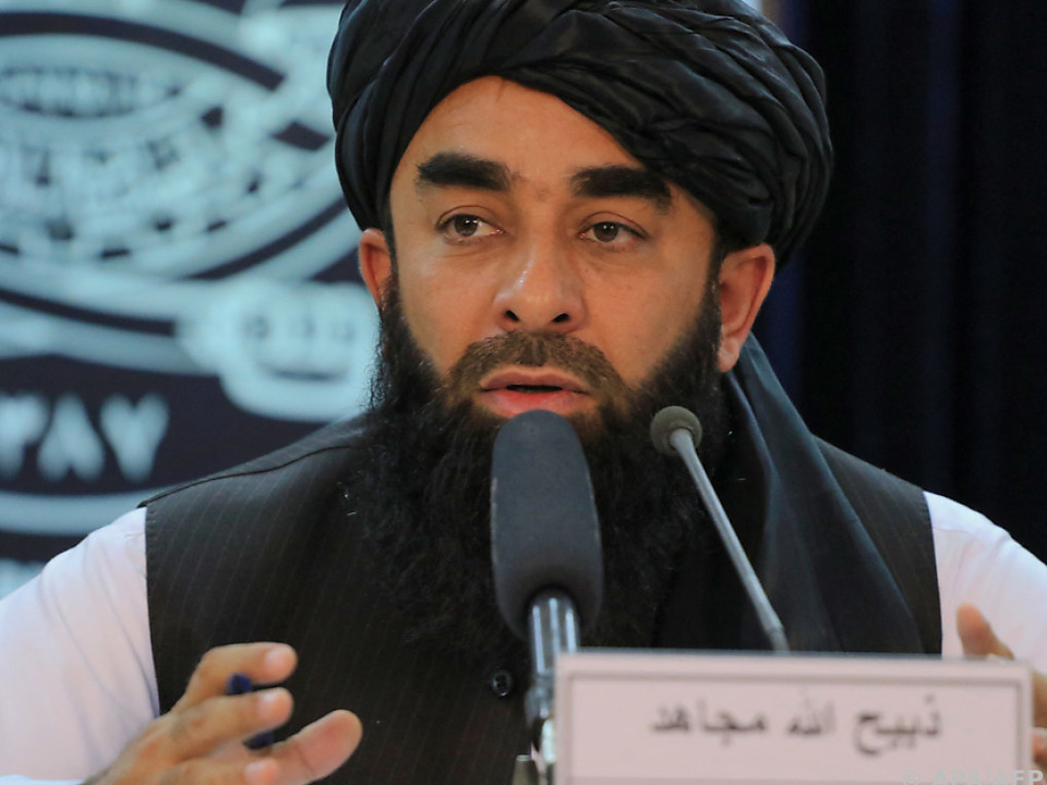 Sprecher Mujahid ist das Gesicht der Taliban im Westen