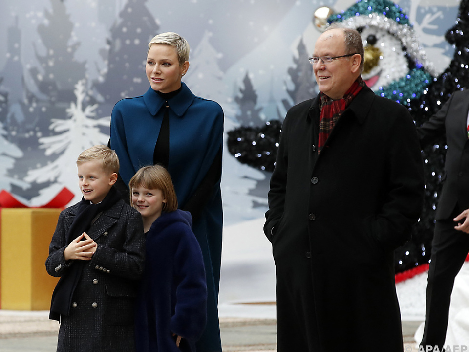 Weihnachtsvorbereitungen bei Fürst Albert und seiner Familie