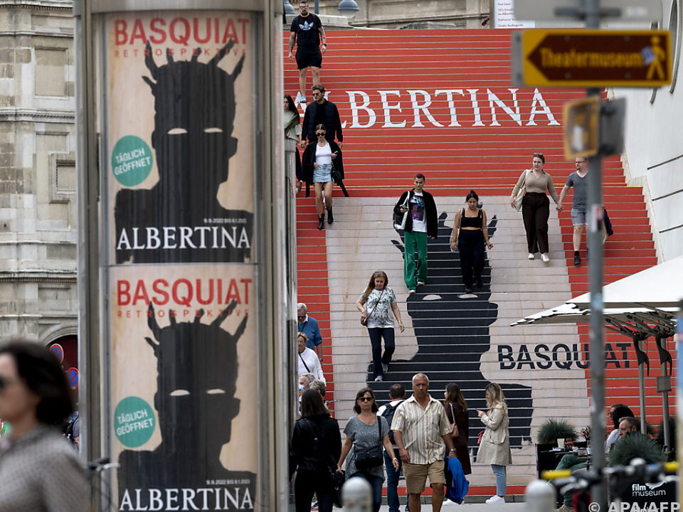 Basquiat war 2022 der Überraschungserfolg der Albertina-Ausstellungen