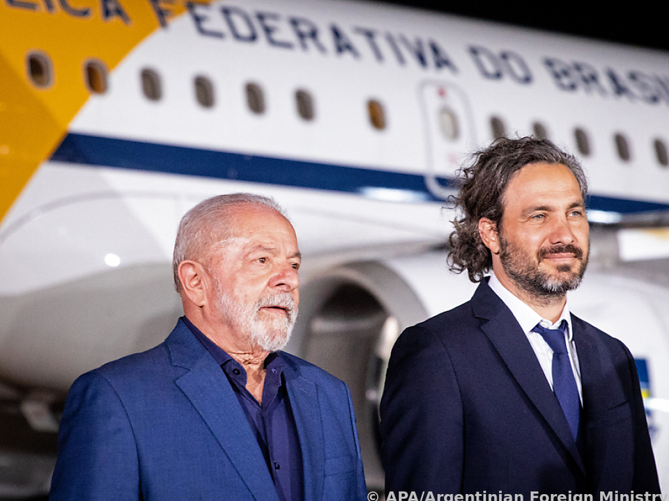 Brasiliens Präsident Lula da Silva besucht das Nachbarland Argentinien