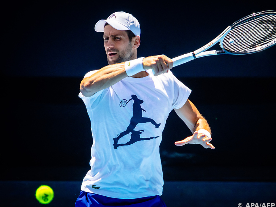 Djokovic will Major-Titel 22 in Melbourne holen