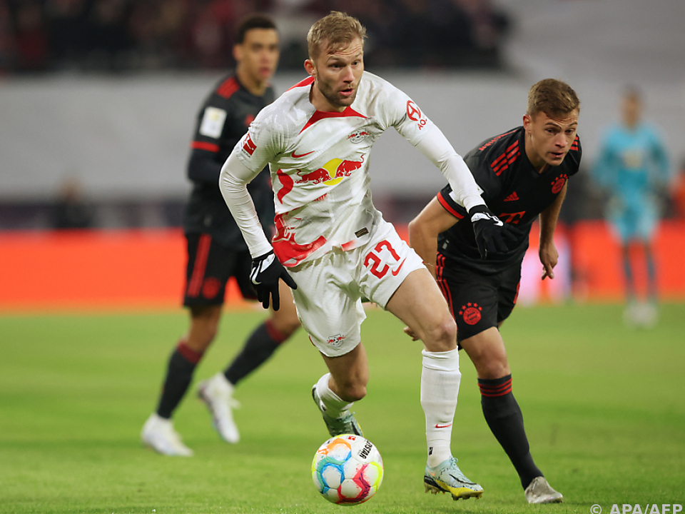 Laimer spielte für Leipzig gegen seinen wohl künftigen Club Bayern