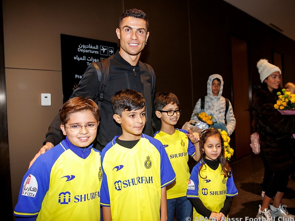 Ronaldo in Saudi-Arabien empfangen