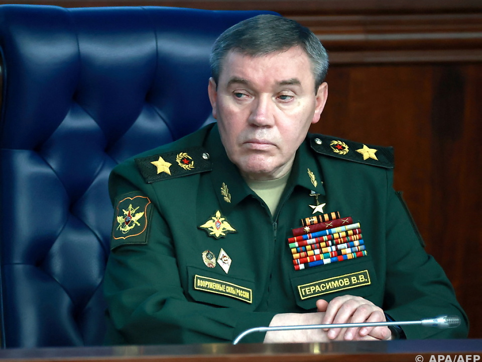 Russland Generalstabschef Waleri Gerassimow