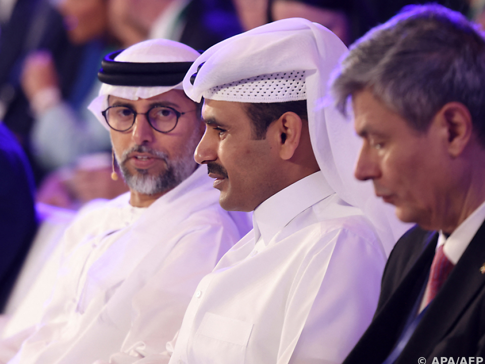 Saad al-Kaabi auf dem Welt-Energie-Gipfel in Abu Dhabi