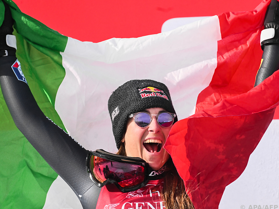 Sofia Goggia heißt die schnellste Frau im Skizirkus