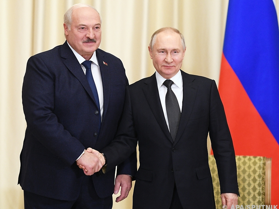 Belarus-Präsident Alexander Lukaschenko und Kreml-Chef Wladimir Putin