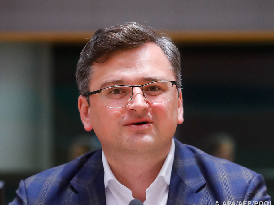 Der ukrainische Außenminister kommt zum EU-Außenministerrteffen