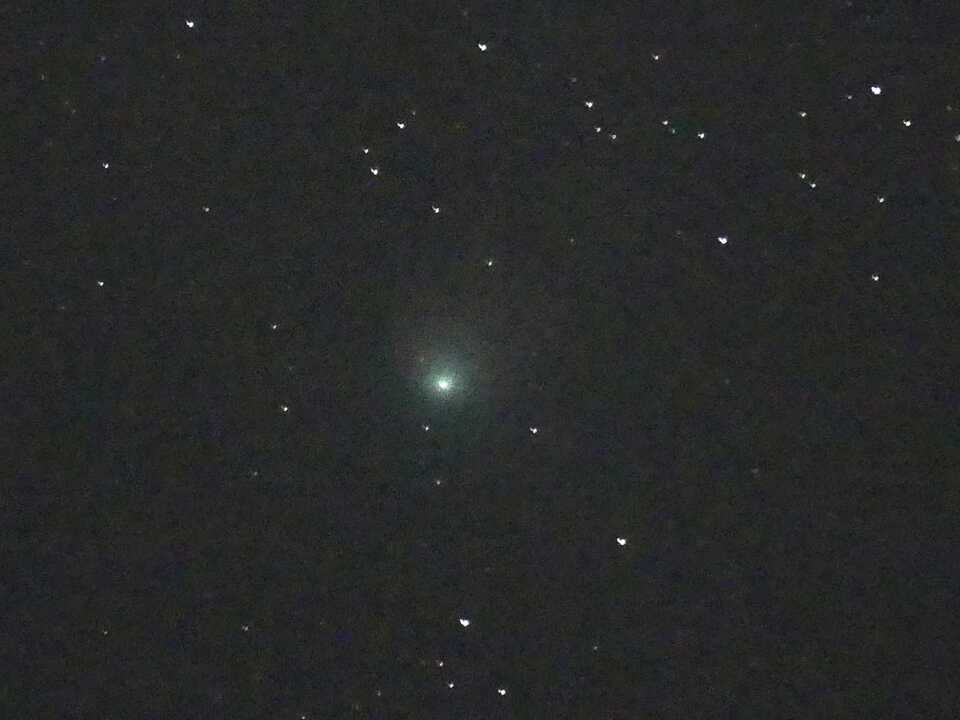 grüner Komet