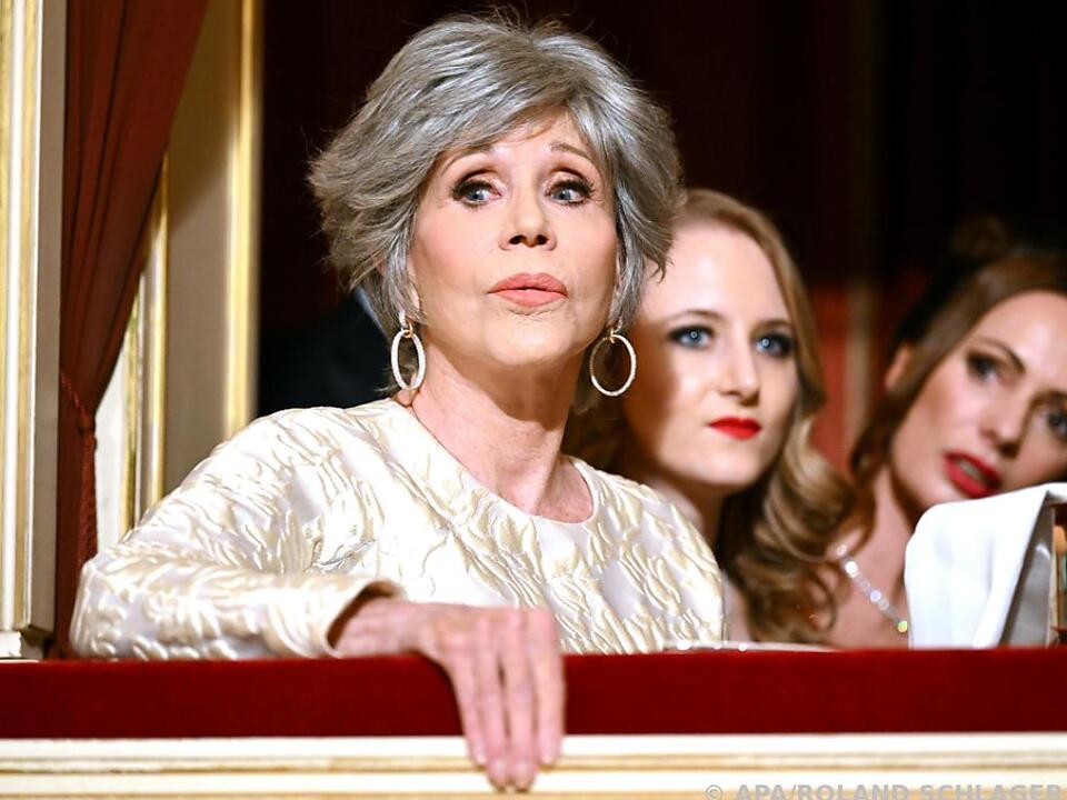 Lugners Stargast Jane Fonda