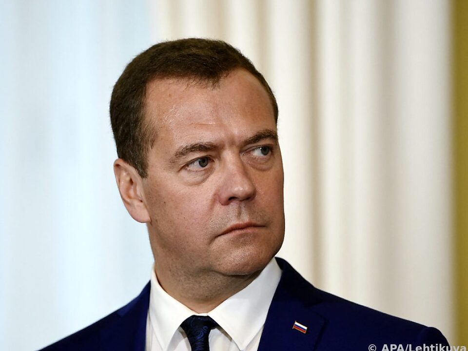 Medwedew warnt erneut vor Eskalation (Archivbild)