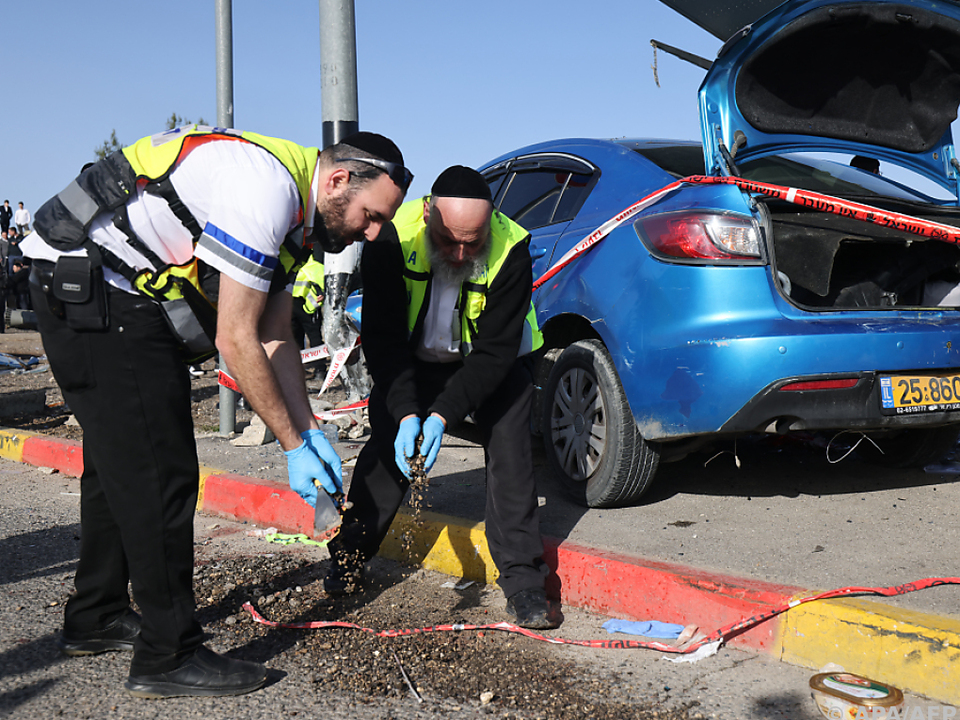 Opferzahl nach Anschlag mit Auto in Jersusalem gestiegen