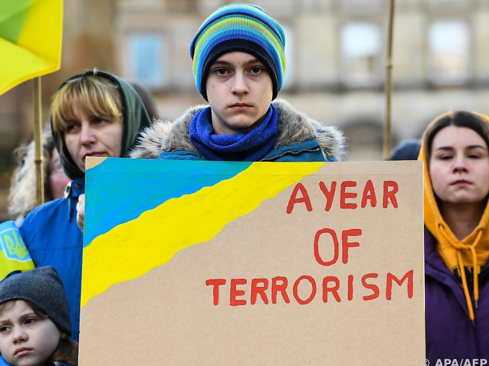 Seit einem Jahr Krieg tobt in der Ukraine ein schrecklicher Krieg