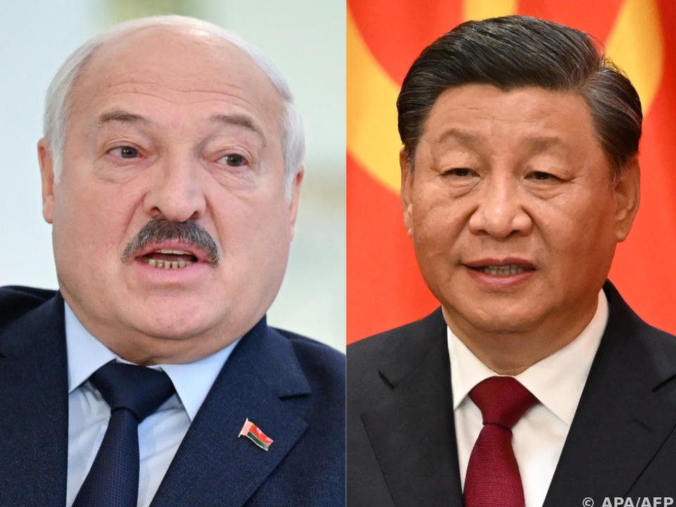 Xi empfängt Lukaschenko