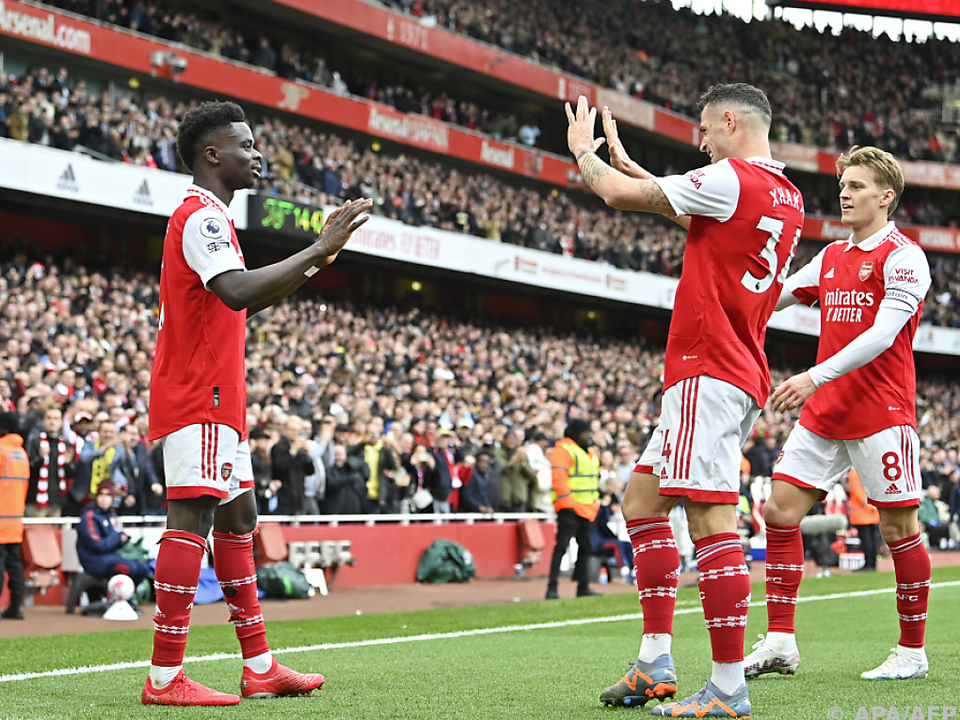 Arsenal marschiert Richtung Meistertitel