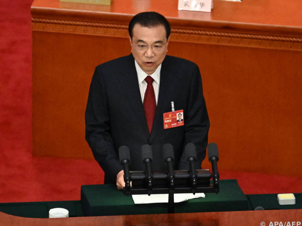 Chinesischer Premier Li legte seinen letzten Jahresbericht vor