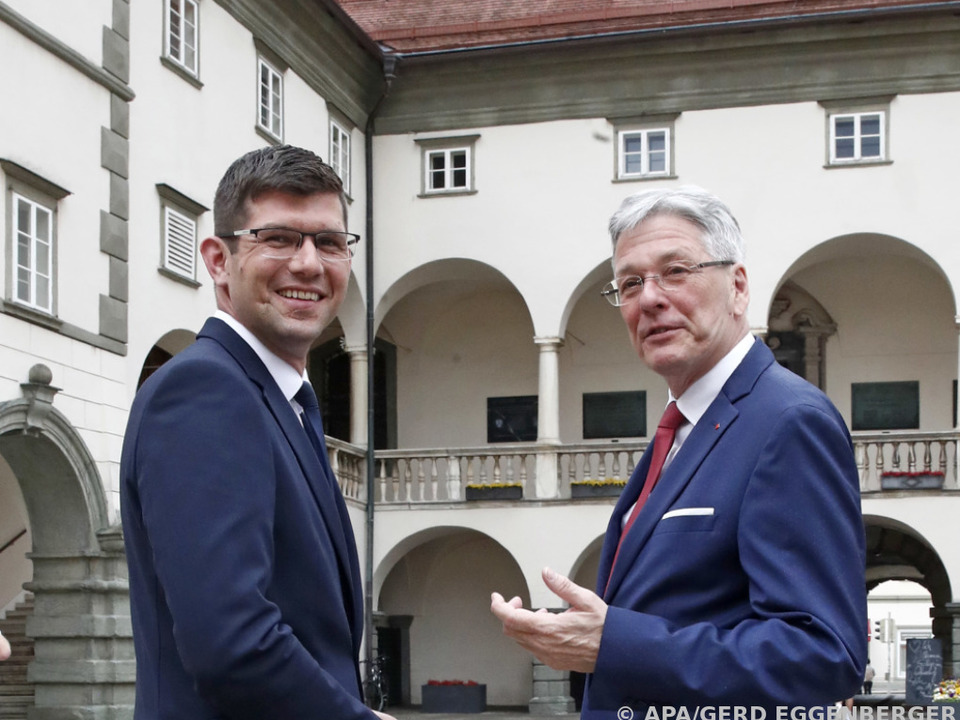 Gruber und Kaiser präsentierten Fortsetzung der Koalition