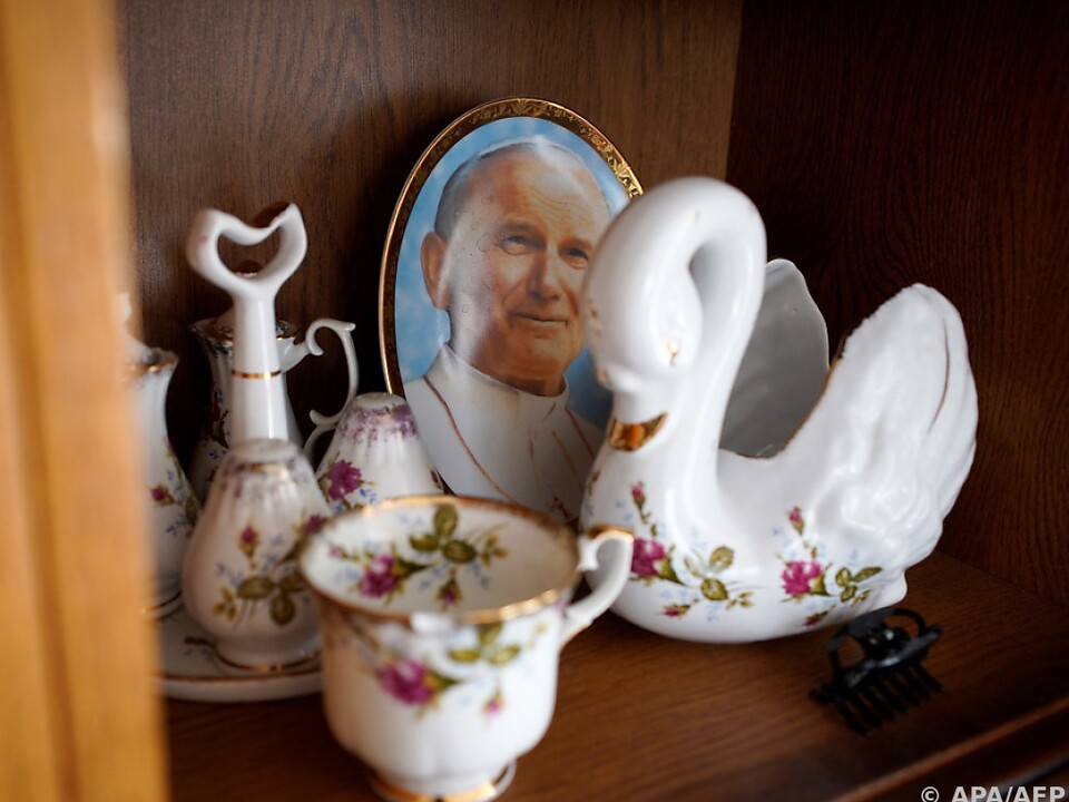 Johannes Paul II. wird von vielen Polen verehrt