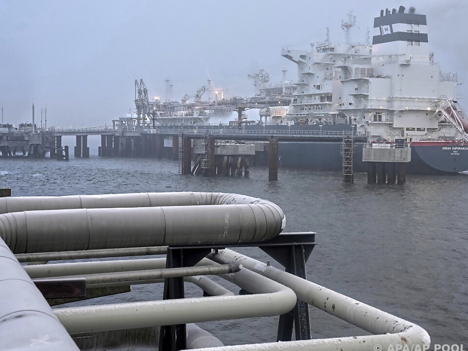 LNG-Terminals wie in Wilhelmshaven ersetzen russisches Pipelingas