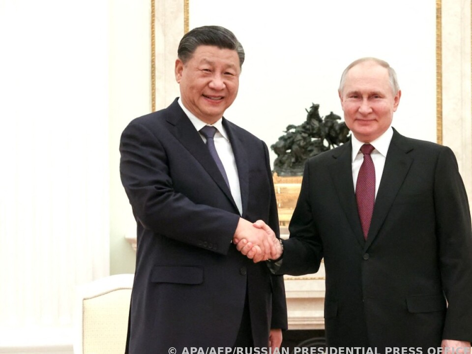 Putin empfing Xi im Kreml