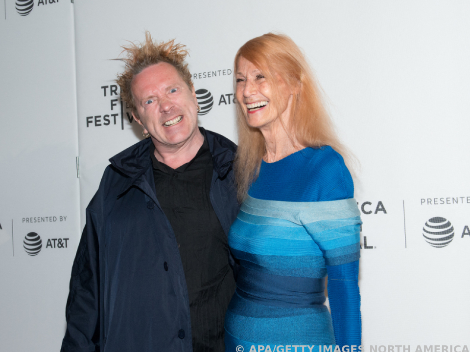 John Lydon und Nora Forster beim Tribeca Film Festival 2017