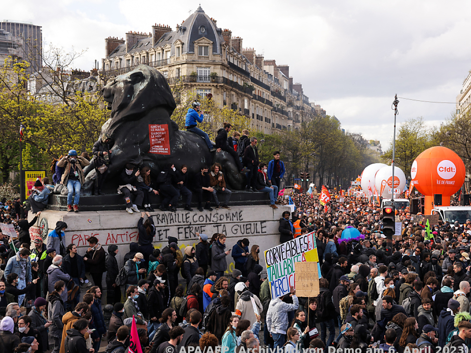 Wieder Proteste in Frankreich gegen Pensionsreform geplant
