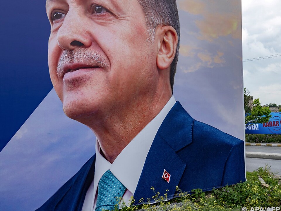 Amtsinhaber Recep Tayyip Erdogan gilt als Favorit