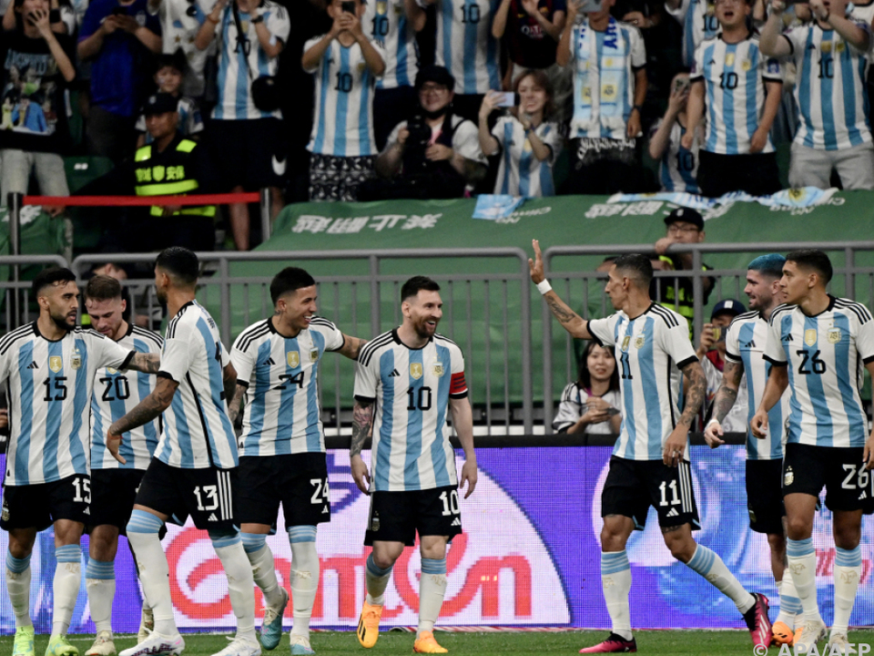 Argentinien besiegt Australien wie bei der WM