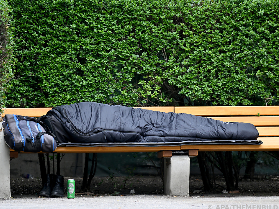Rund 20.000 registriere Obdachlose in Österreich