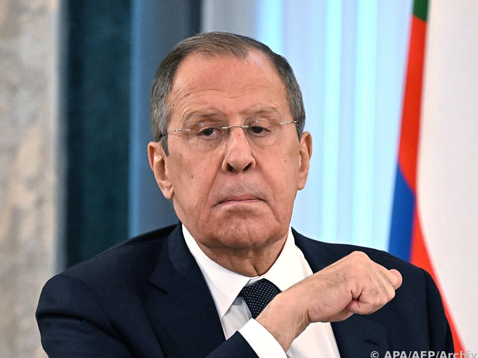 Russischer Außenminister sieht keine Schwächung