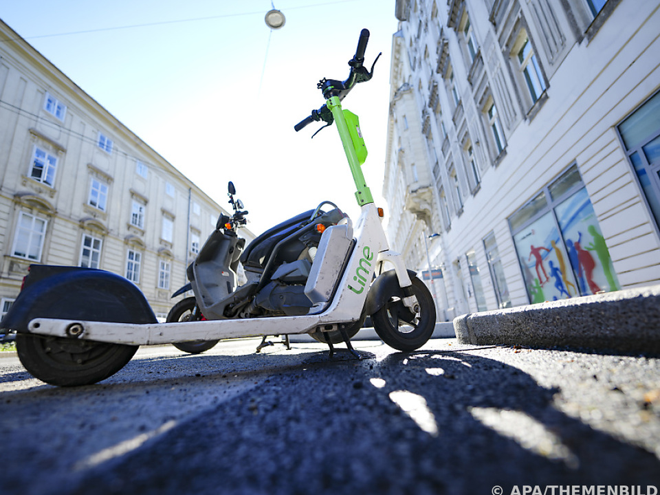 Wien verordnete strengere Regeln für Leih-Scooter