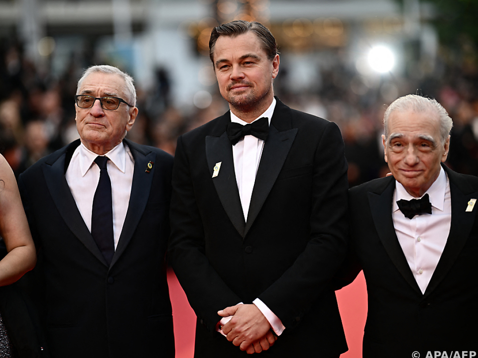 De Niro, DiCaprio and Scorsese in Cannes