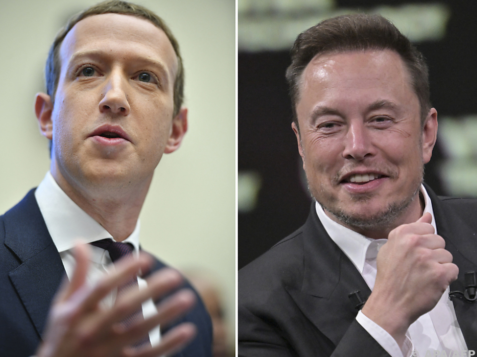 Tech-Milliardäre Mark Zuckerberg und Elon Musk im Clinch