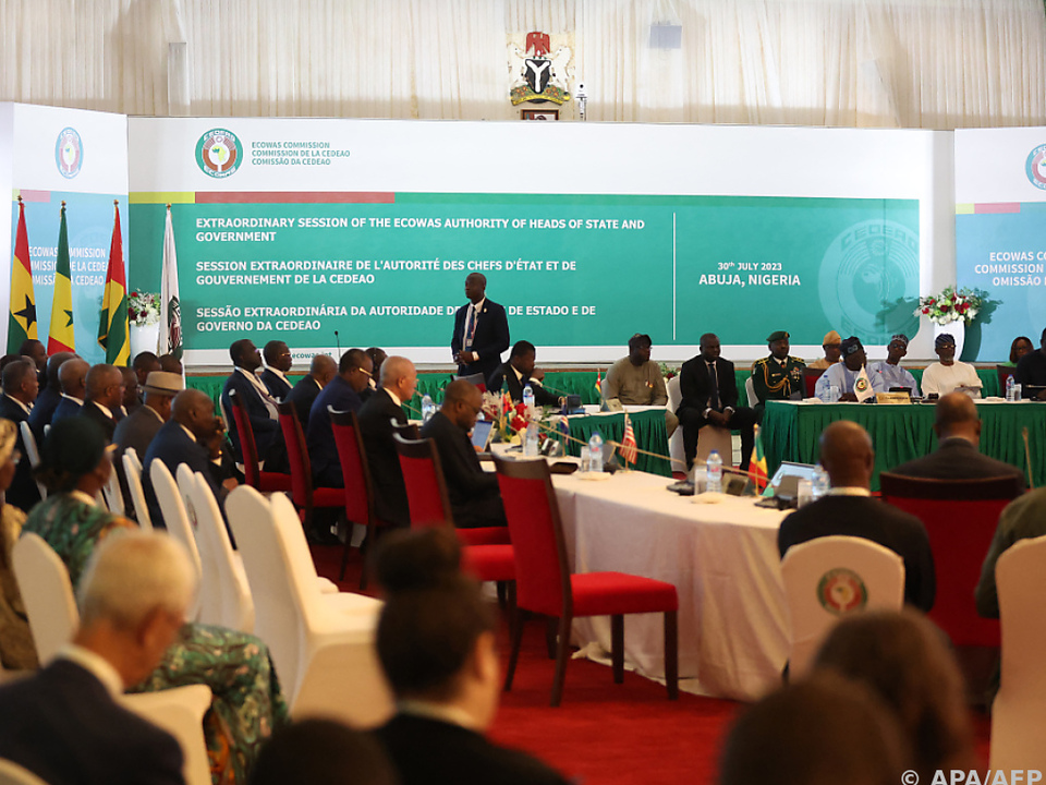 Am Sonntag stellte ECOWAS den nigrischen Putschisten ein Ultimatum