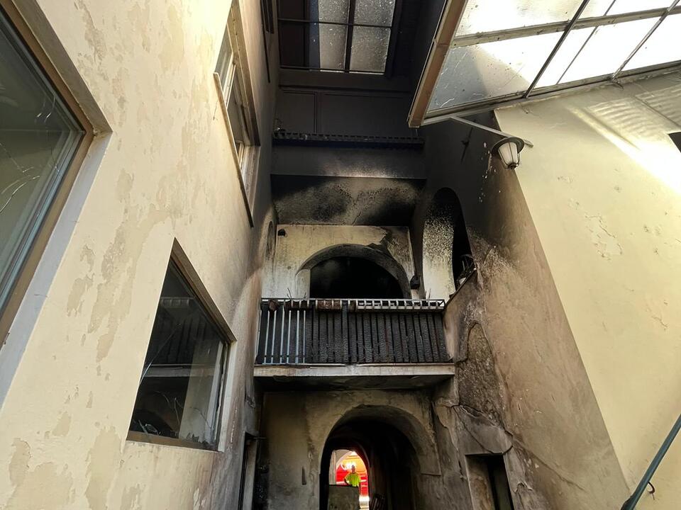 Neumarkt Brand unter den Lauben Südtirol News