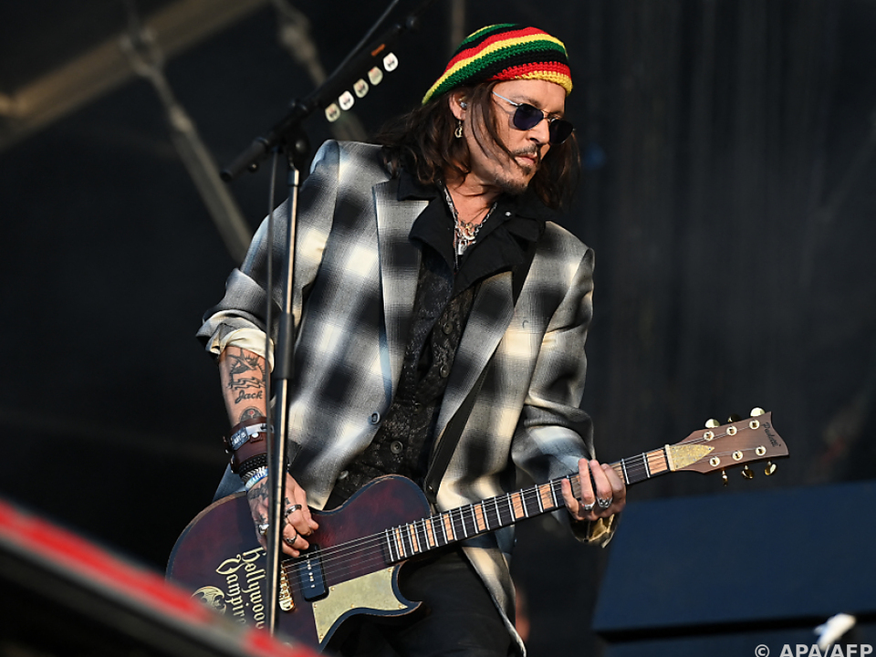 Schauspieler und Musiker Johnny Depp