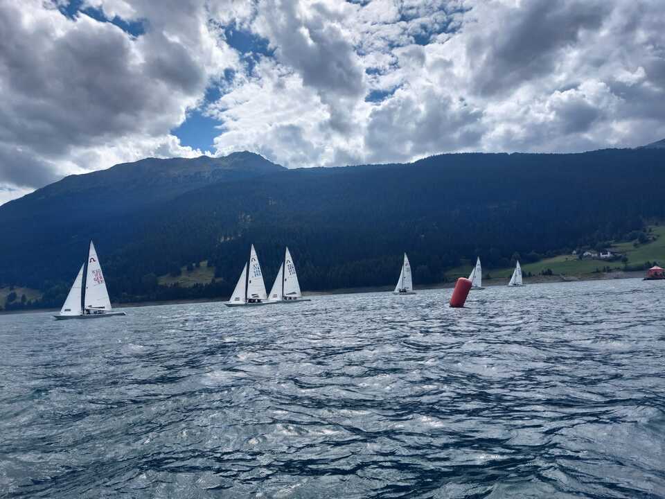 Soling Alpencup 2023 am Reschensee I