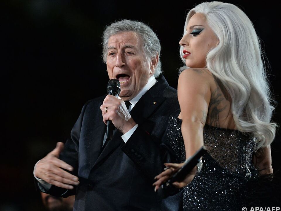 Tony Bennett und Lady Gaga bei einem gemeinsamen Auftritt