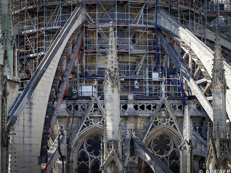 Die Arbeiten an Notre-Dame gehen voran