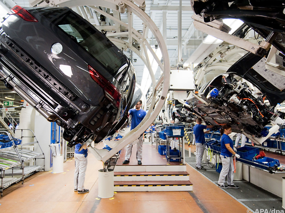 Die Produktion im VW-Stammwerk Wolfsburg steht derzeit still