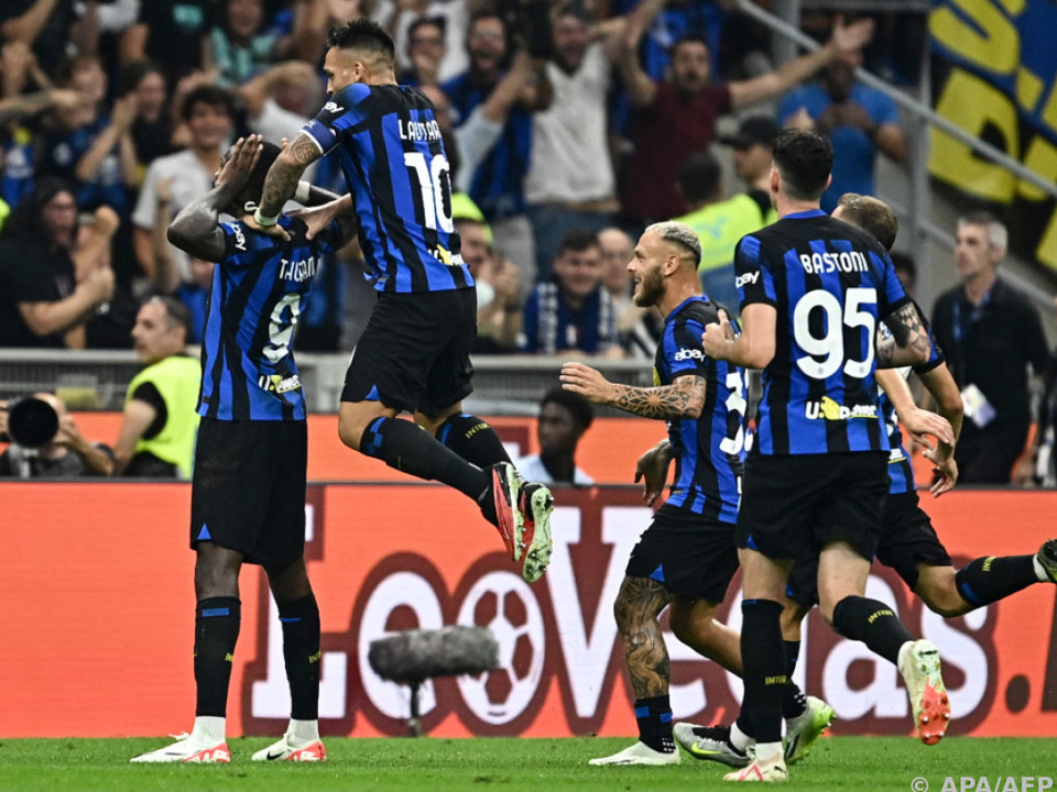 Inter jubelt über einen klaren Derbysieg gegen Milan
