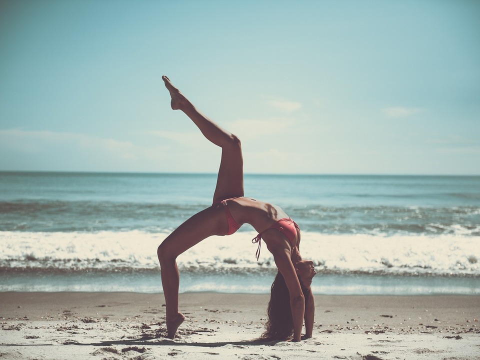 urlaub strand sonne yoga fitness gesundheit sym