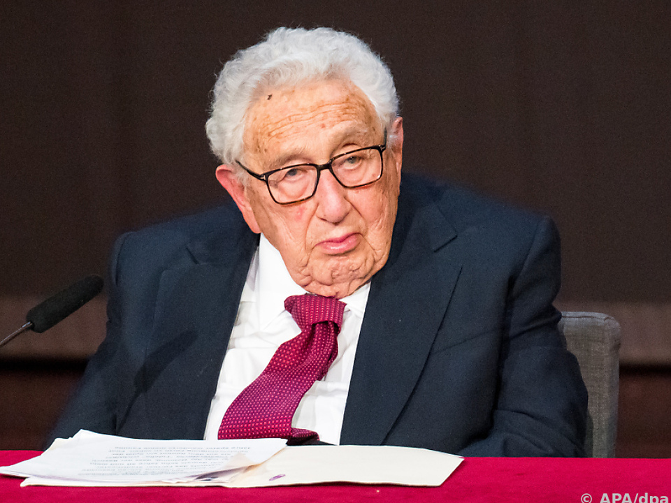 Ex-US-Außenminister Henry Kissinger